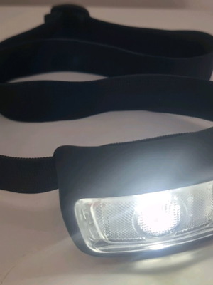 Φακός κεφαλής Decathlon HL50 σαν καινούργιος, μαύρος