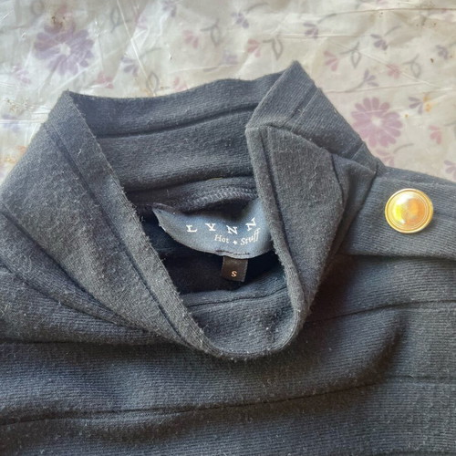 Women's outerwear like new, black, size S
