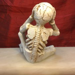 Skeleton Table Decor Figurine new, height 11cm