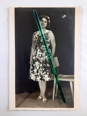 Set of 4 vintage authentic photos with men, child and women