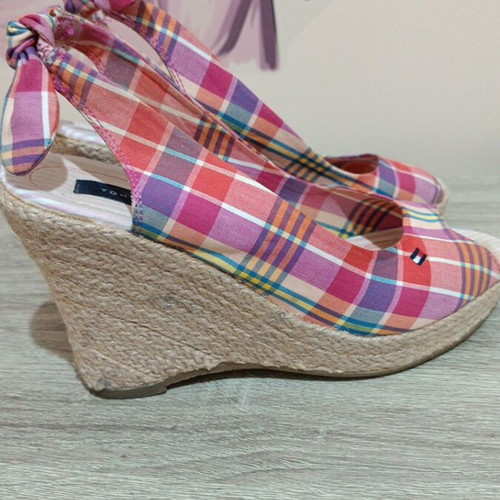 Tommy Hilfiger platform shoes used, size 37