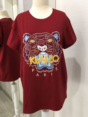 Kenzo дамска тениска XL като ново, червена