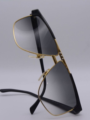 Alpina Design F33 Sunglasses Model 2223303 new, black and gold