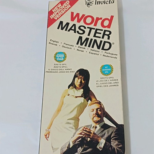 Vintage Master Mind word game unused, English edition
