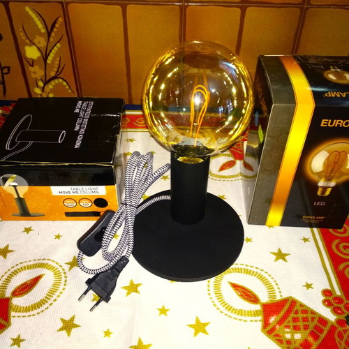 Table lamp new unused with bulb in box