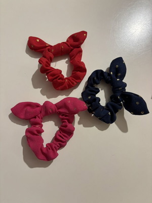 Scrunchies kids new, multicolored