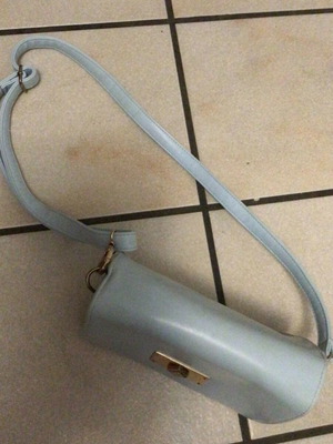 Blue bag used
