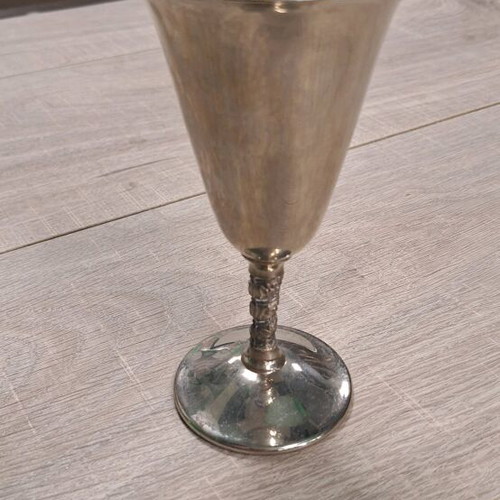 Rogers Silverplate glasses set of 6 like new, collectible