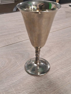 Rogers Silverplate glasses set of 6 like new, collectible