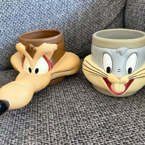 6 Looney Tunes mugs Warner Bros