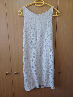 Φόρεμα Mango size S μεταχειρισμένο, μπεζ