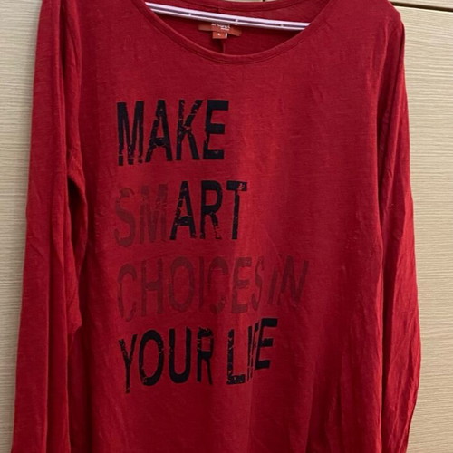 Spinter blouse red size L refurbished