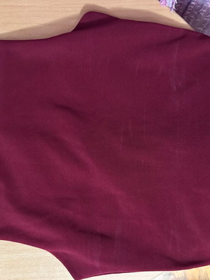 Stradivarius crop top, purple red, size M