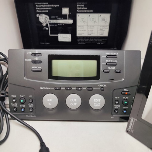 Panasonic VW-EC1 Video Editing Controller, vintage, new old stock