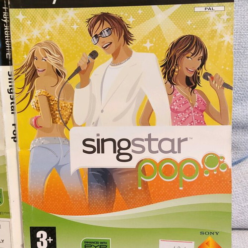 SINGSTAR POP PS2
