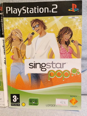 SINGSTAR POP PS2