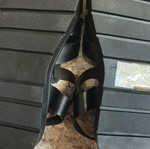 Flat forms new, size 38, black