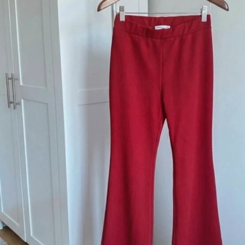 Fleare Flared Pants new, red, sizes L/XL