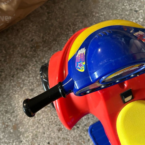 Toy car refurbished, battery operated for toddlers