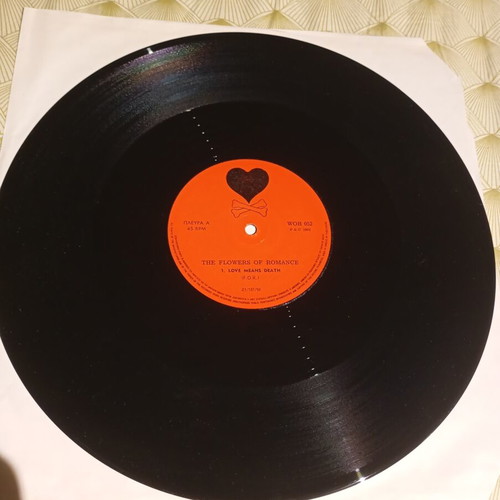 The Flowers Of Romance vinyl pack, 2 rare original records, used