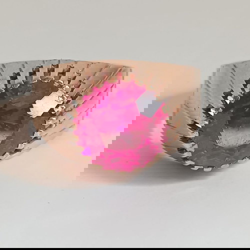 Μεγάλο χρυσό δαχτυλίδι 14κ. με πανέμορφο συνθετικό ρουμπίνι 6,78γρ.