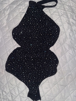 Black women's bodysuit size S