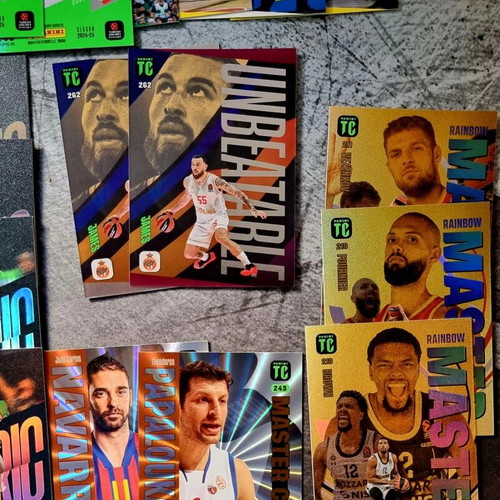 Euroleague cards like new pack