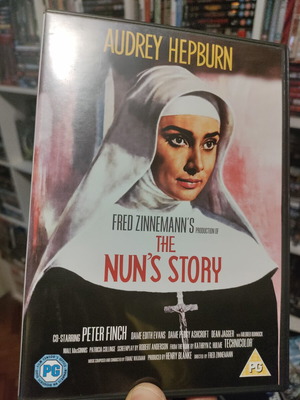 The Nun's Story DVD, Όντρι Χέπμπορν, Φρεντ Ζινέμαν δραματική ταινία