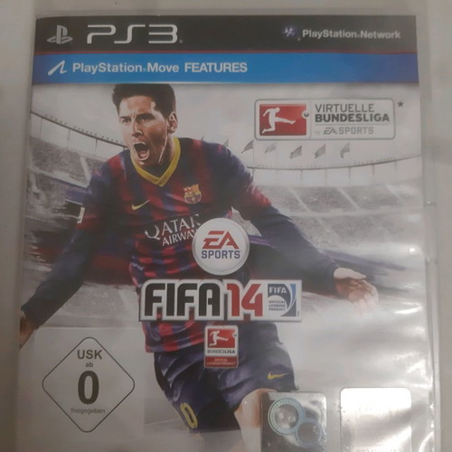 PS3 games FIFA 14 and DMC Devil May Cry used