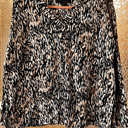 Donna Karan blouse size S, multicolor