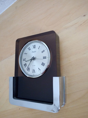 Rythm mechanical 24-hour table clock unused