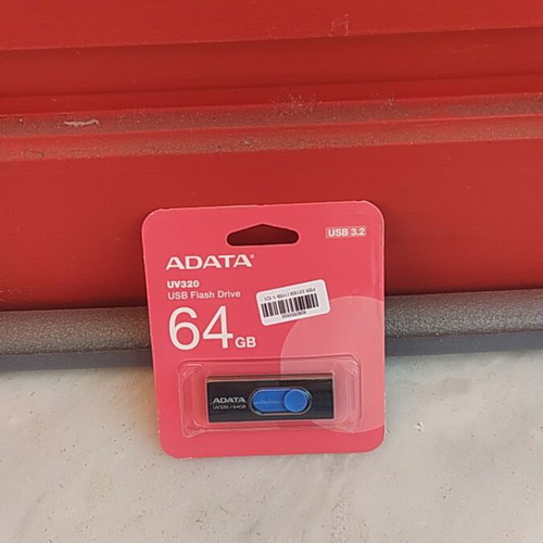 ADATA UV320 64GB USB 3.2 Flash Drive μαύρο/μπλέ καινούργιο