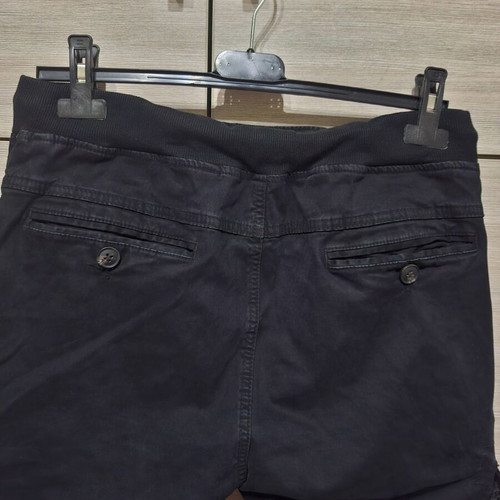 Cargo pants like new, size 32, black with elastic details