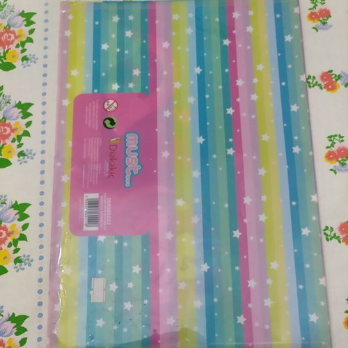 Nylon button folders, pack of 6, like new