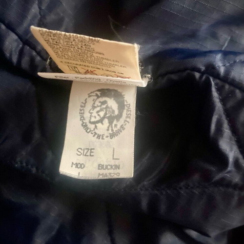 Diesel Modgommery coat used, wool, size Large, black