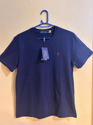 T-shirt Polo Ralph Lauren καινούργιο, μπλε, ανδρικό, μέγεθος S M