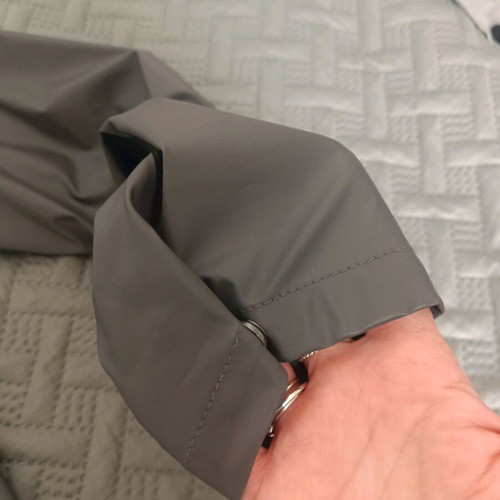 Rain waterproof jacket like new, gray, size S