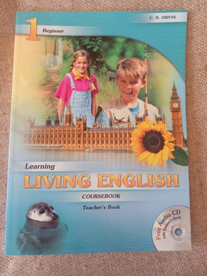 Learning Living English 1 Beginner Coursebook Teacher's Book used
