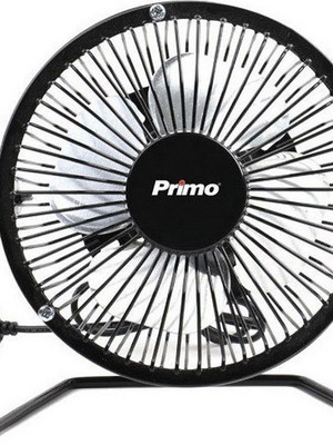 Primo Mini Επιτραπέζιος Ανεμιστήρας Like New, USB, 15εκ, Μεταλλικός