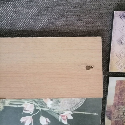 Picture frames used, set of eight 11x25cm