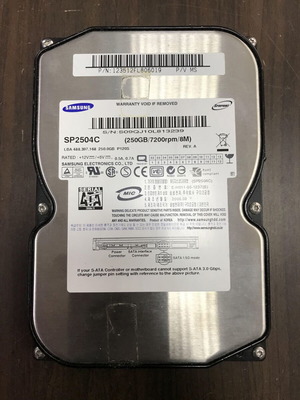 Samsung SP2504C 250GB HDD used