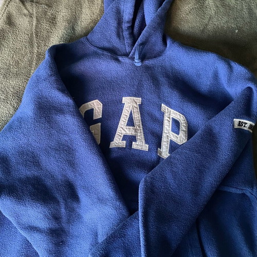 Gap limited edition hoodie used, very large, blue