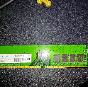 Adata 8GB DDR4 RAM με Ταχύτητα 2666 για Desktop