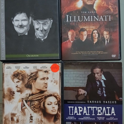 DVD movies pack like new