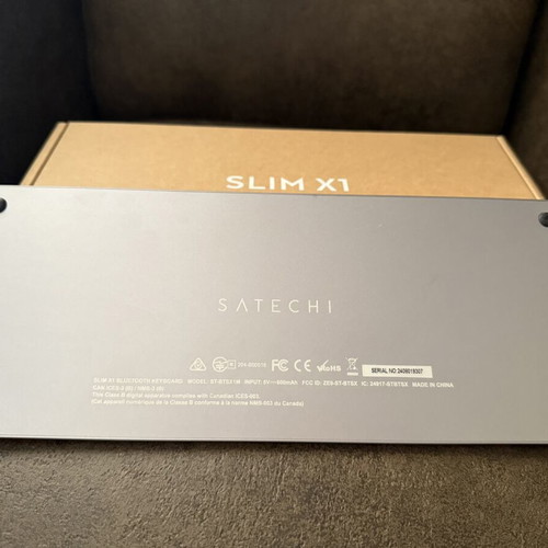 Satechi Slim X1 Bluetooth wireless keyboard