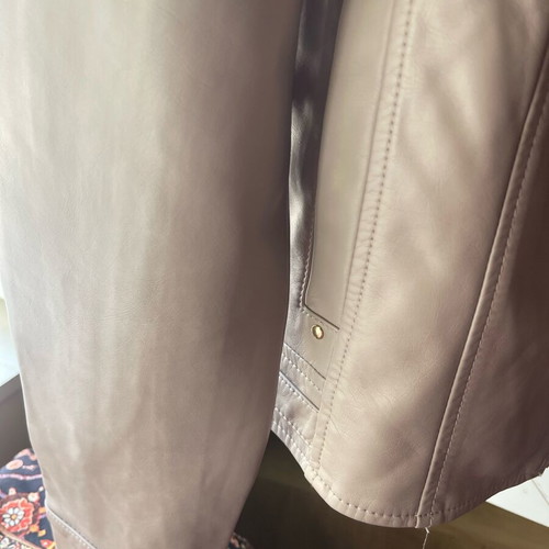 Vero Moda leather jacket new, grey brown