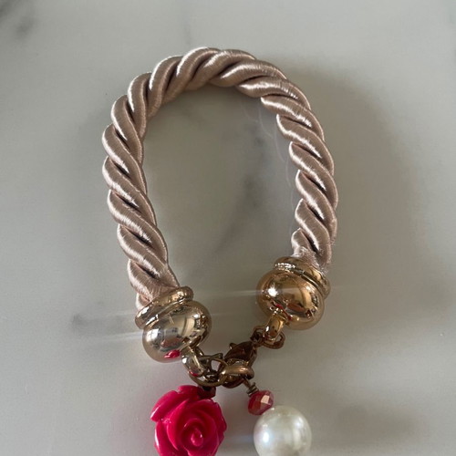 Women's handmade bracelet used