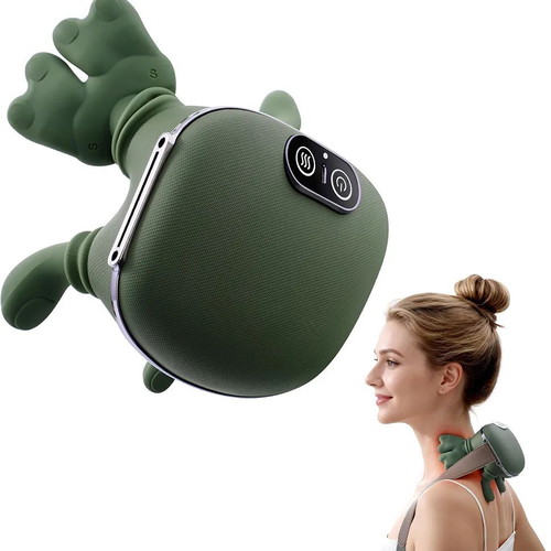 4D Bionic Hand Neck Massager like new, electric shiatsu device for neck and shoulders
