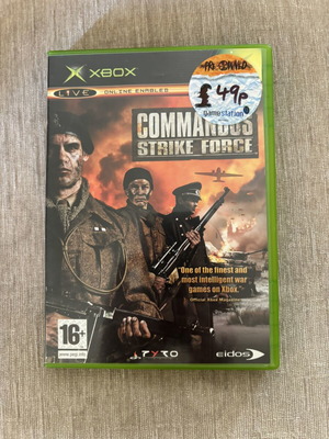 Commandos Strike Force Xbox Original English Complete used