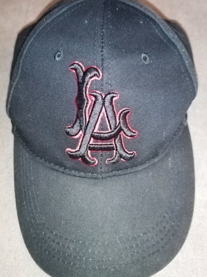 Jockey hat black like new LA MLB with keychain gift